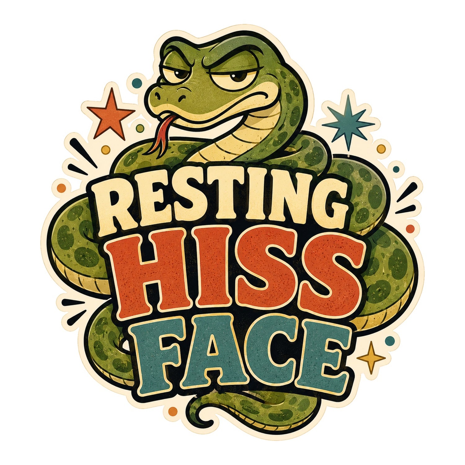 Resting Hiss Face